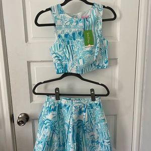 NWT Lilly Pulitzer La Via Loca Melody Set